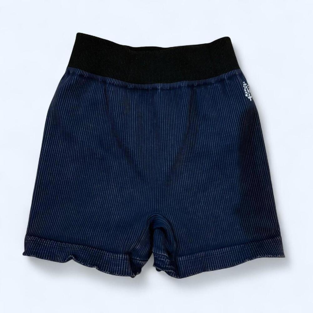FP Movement Women's Navy Ribbed Shorts Size M/L